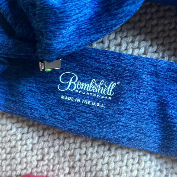 Bombshell Sportswear Toggle One Shoulder Bra - Picture 3 of 7